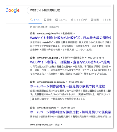 企業コーポレートサイト制作費用の選択と集中 メリットの大きい制作費の割り振り