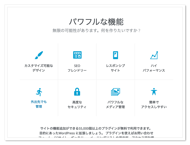 WordPress.orgのSEO対策とカスタマイズ性の優位性